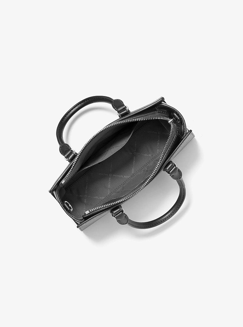 Michael Kors Arden Small Signature Logo Messenger Bag Black