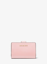 Michael Kors Medium Crossgrain Leather Wallet Powder Blush