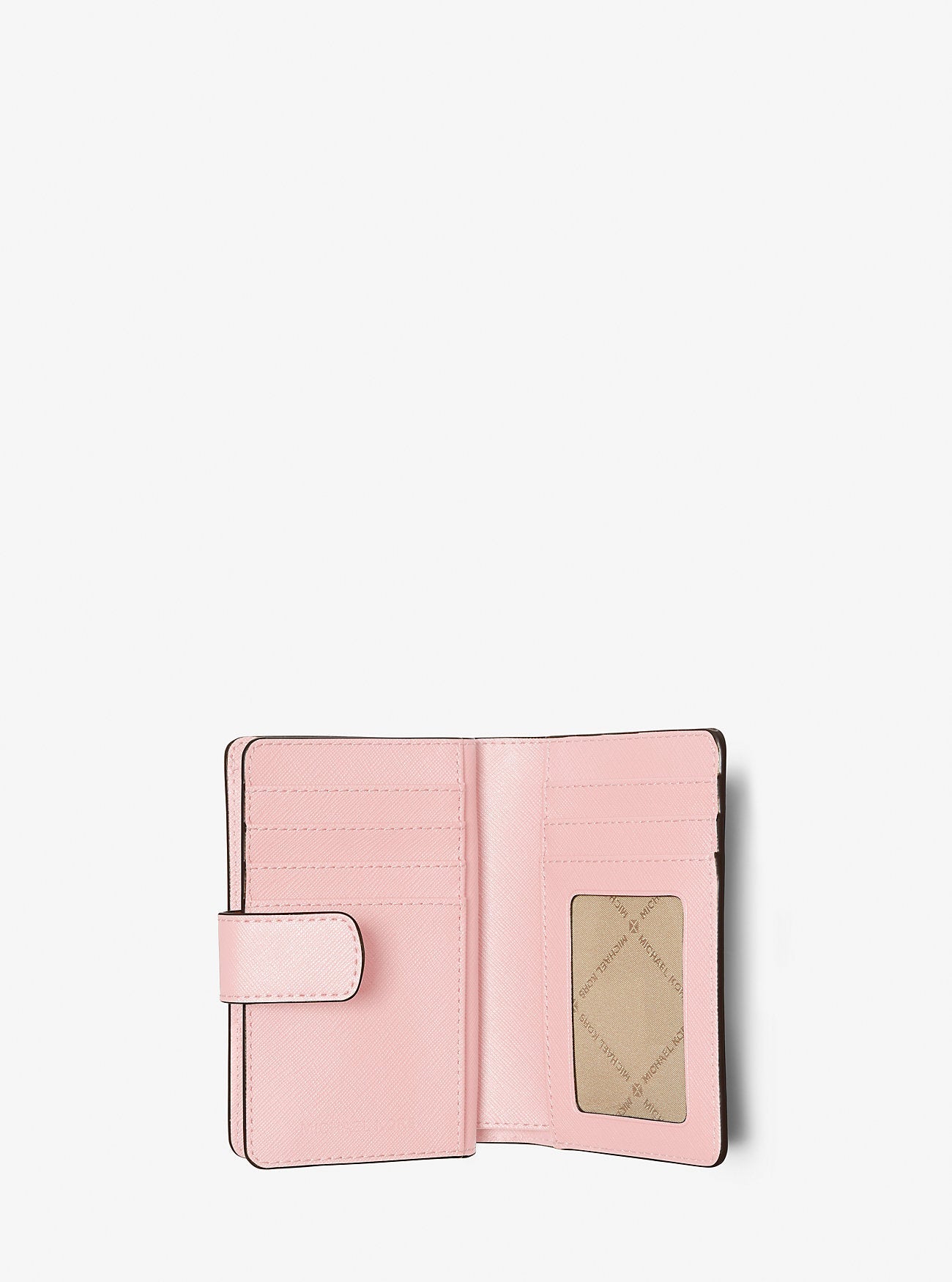 Medium Crossgrain Leather Wallet Powder Blush Powder Blush