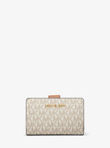 Jet Set Medium Signature Logo Wallet