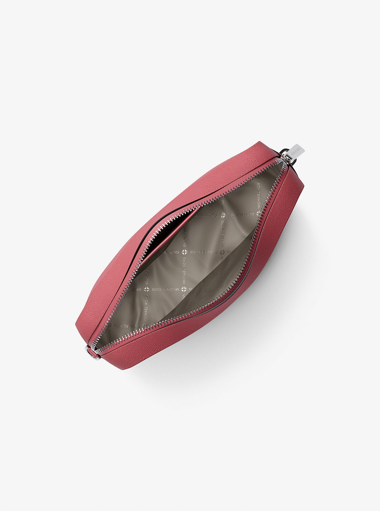 Jet Set Large Saffiano Leather Crossbody Bag Hibiscus Hibiscus