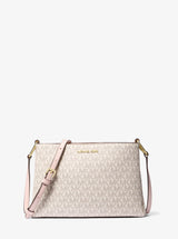 Michael Kors Trisha Medium Logo Crossbody Bag Pwd Blsh Mlt