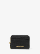 Michael Kors Jet Set Travel Medium Saffiano Leather Wallet Black
