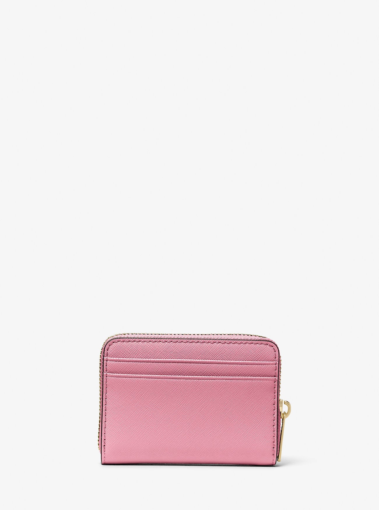 Michael Kors Jet Set Travel Medium Saffiano Leather Wallet Carnation