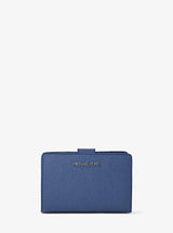 Michael Kors Medium Saffiano Leather Wallet Galaxy Blue