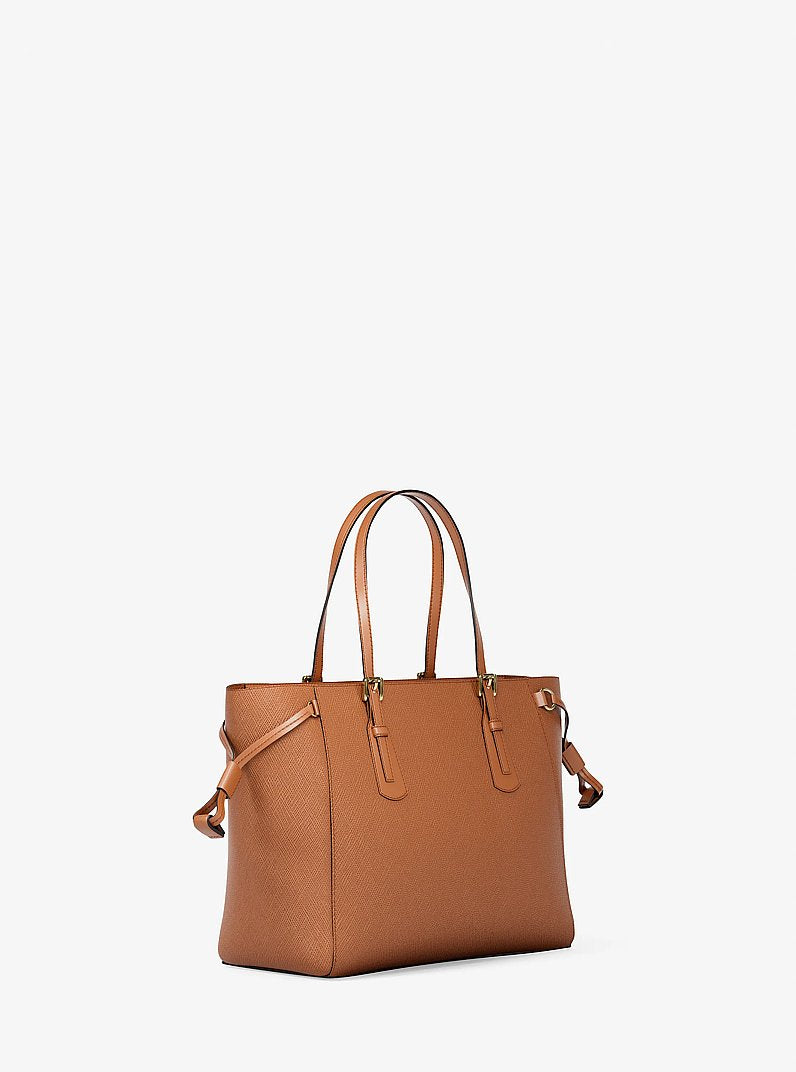 Michael Kors Voyager Extra-Small Saffiano Leather Convertible Crossbody Bag Luggage