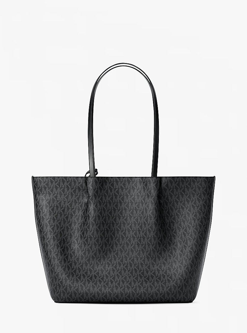 Michael Kors Carson Large Signature Logo Tote Bag Black