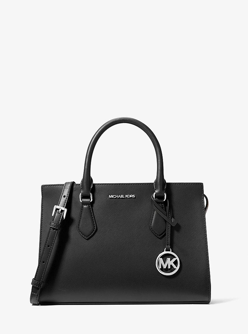 Michael Kors Sheila Medium Satchel Black