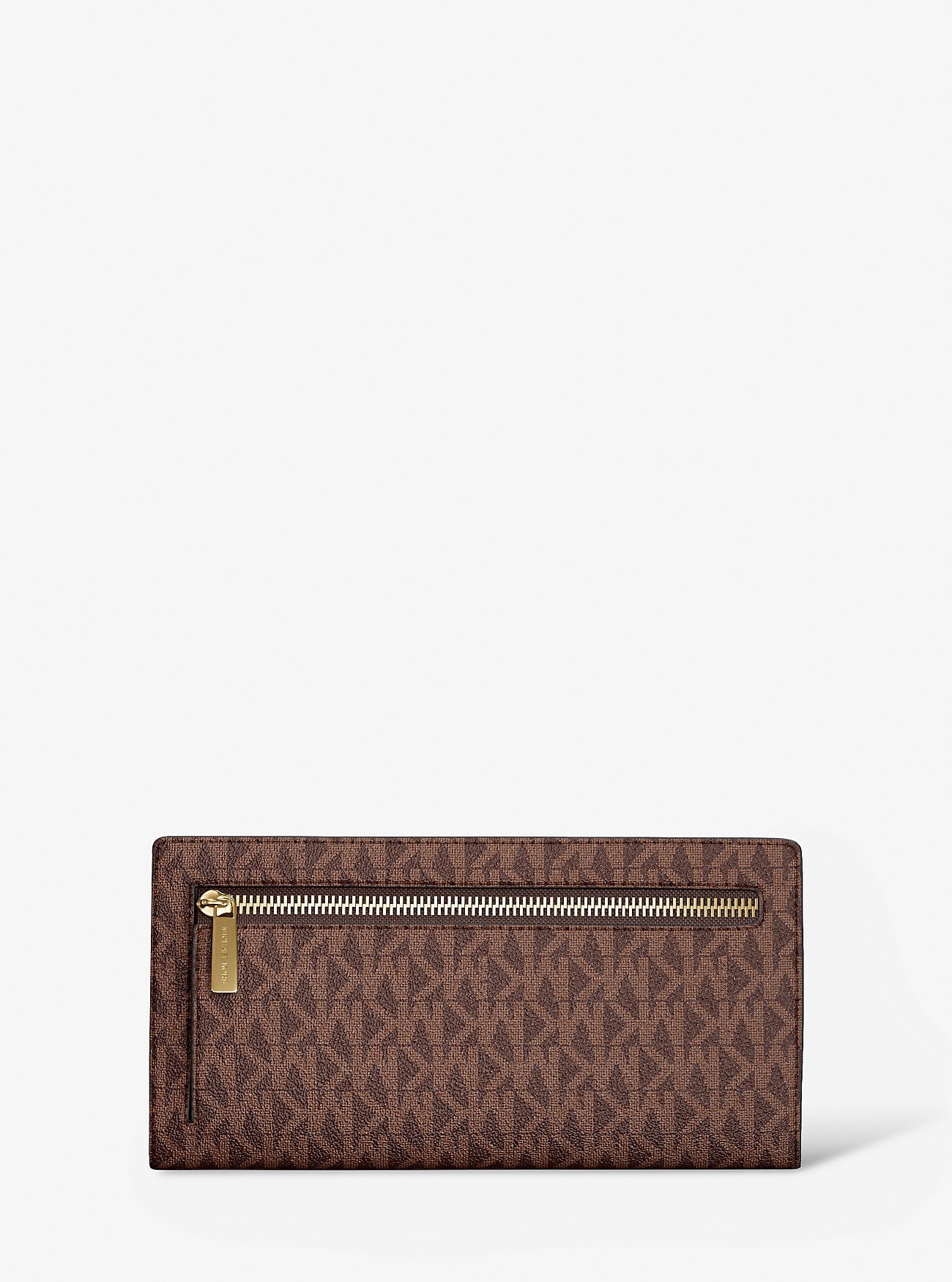 Carson Large Signature Logo Wallet Brown Brown