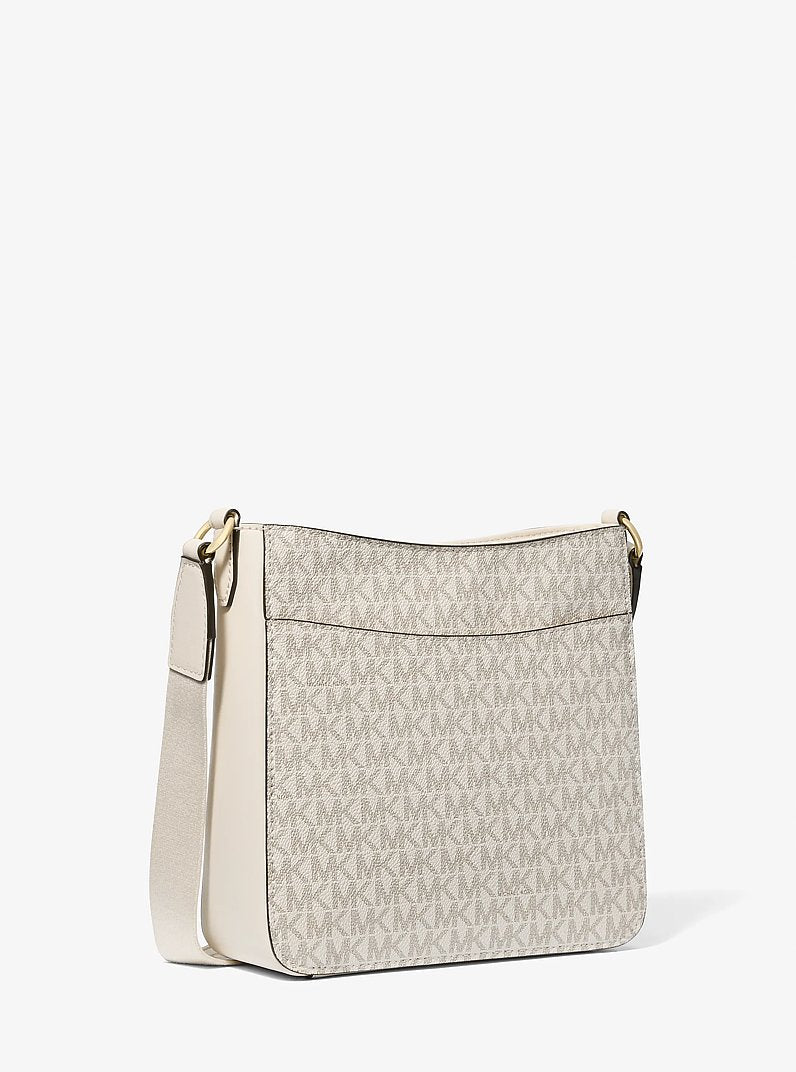 Michael Kors Jet Set Travel Small Signature Logo Messenger Bag Lt Crm Multi