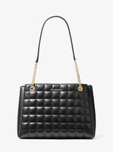 Michael Kors Soho Medium Quilted Tote Bag Black