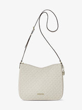 Michael Kors Nayla Medium Signature Logo Messenger Bag Lt Crm Multi