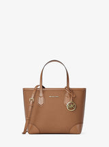 Michael Kors Eva Extra-Small Leather Convertible Tote Bag Luggage