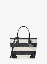 Michael Kors Eva Extra-Small Signature Logo Convertible Crossbody Bag Black