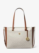 Michael Kors Maisie Large Logo 3-in-1 Tote Bag Vanilla