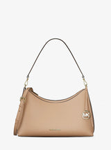 Michael Kors Sammy Medium Pebbled Leather Convertible Shoulder Bag Camel