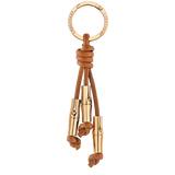Longchamp Le Roseau Key ring Cashew