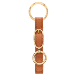 Longchamp Le Foulonné Key ring Amber