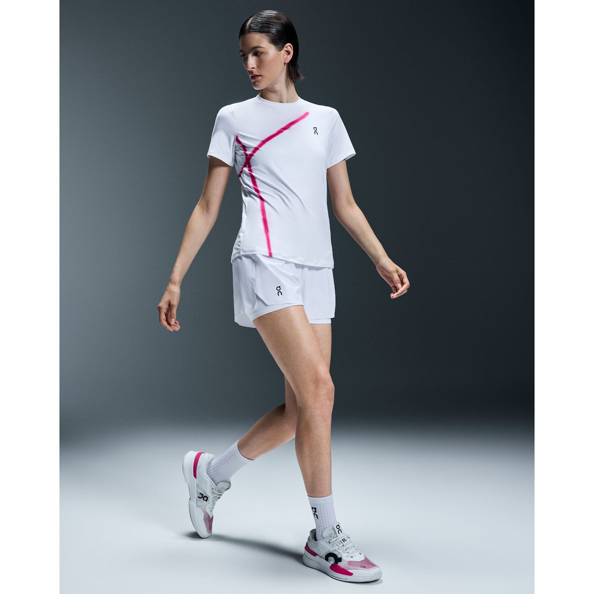 On Court Shorts White