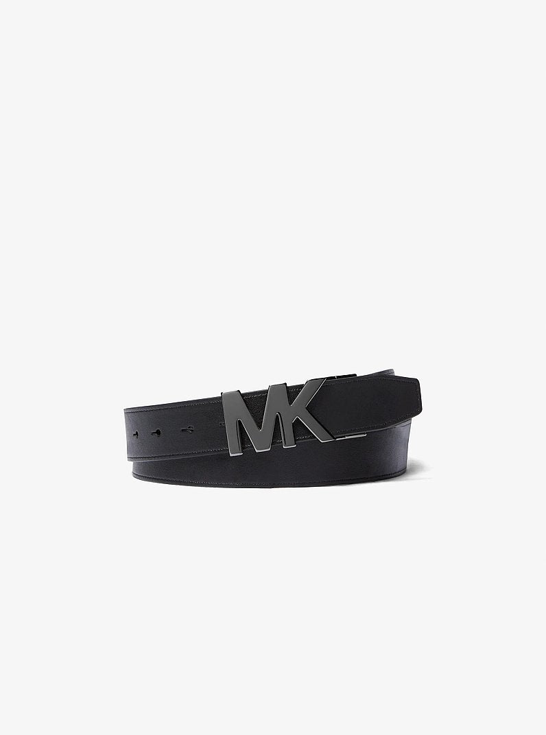 Michael Kors 4-in-1 Signature Logo Belt Box Set Admrl-Plblue