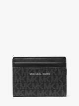 Michael Kors Cooper Signature Logo Bi-Fold Wallet Black