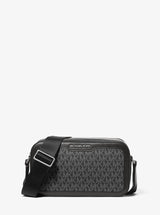 Michael Kors Cooper Signature Logo Crossbody Bag Black