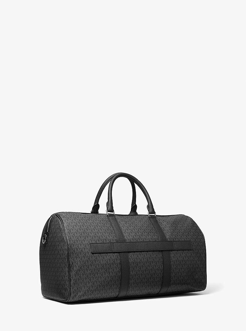 Michael Kors Harrison Logo Weekender Bag Black