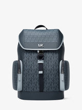 Michael Kors Cooper Medium Signature Logo City Backpack Admirl Multi