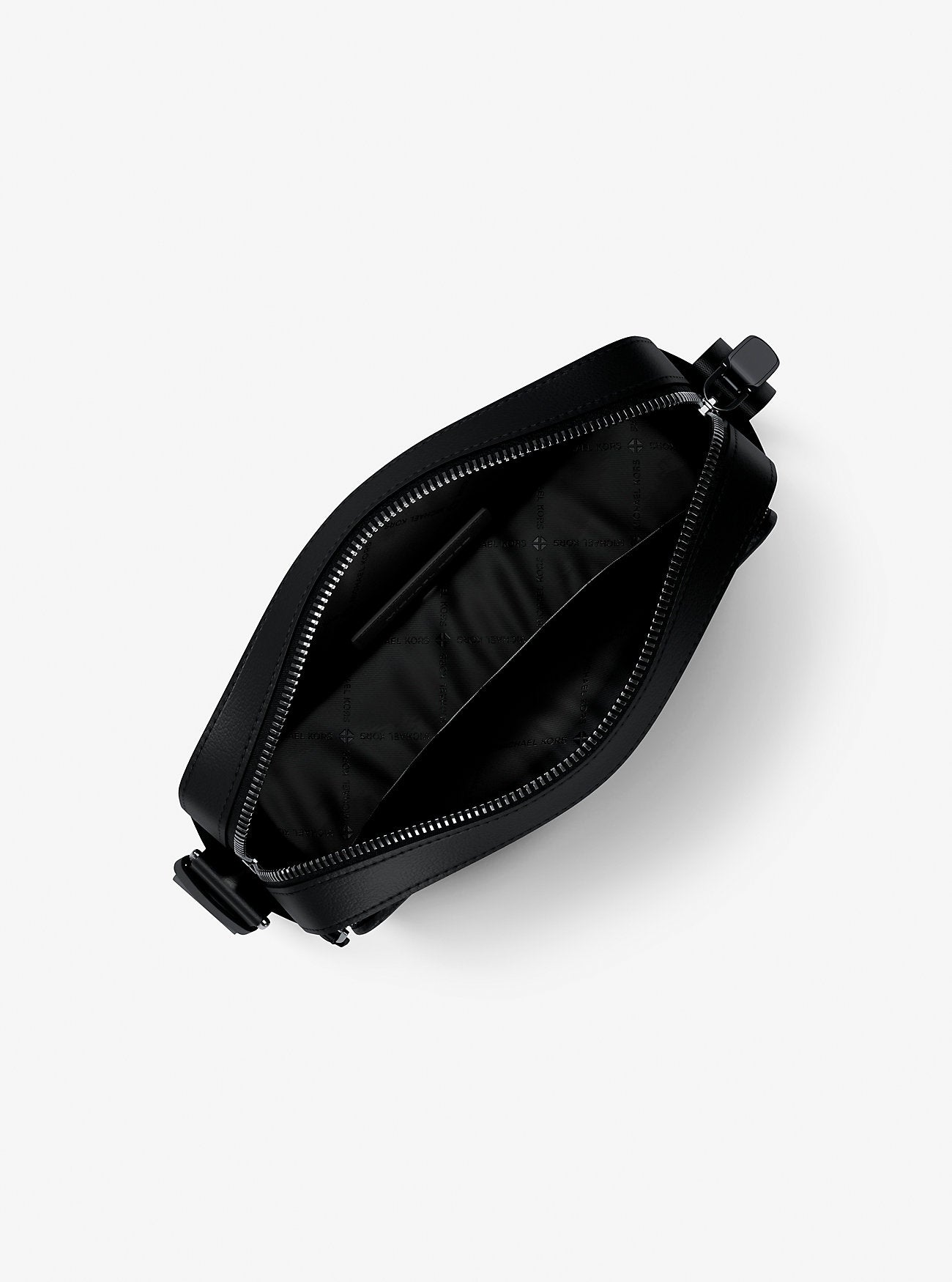 Michael Kors Cooper Signature Logo Flight Bag Black