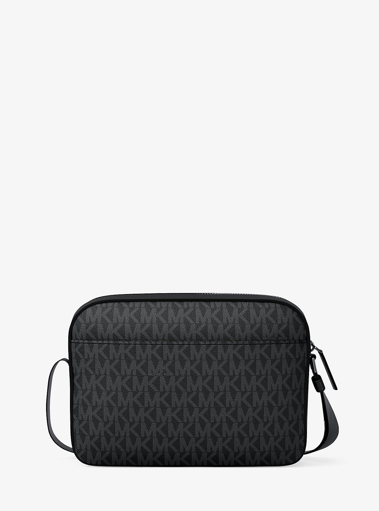 Michael Kors Cooper Signature Logo Flight Bag Black