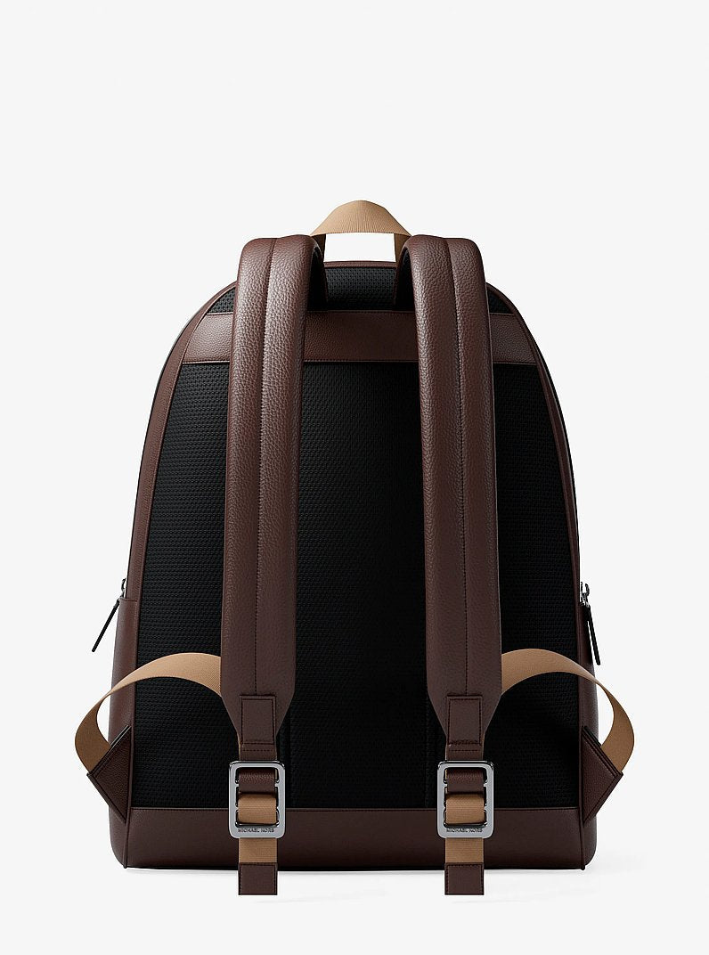 Michael Kors Pacey Medium Signature Logo Backpack Camel