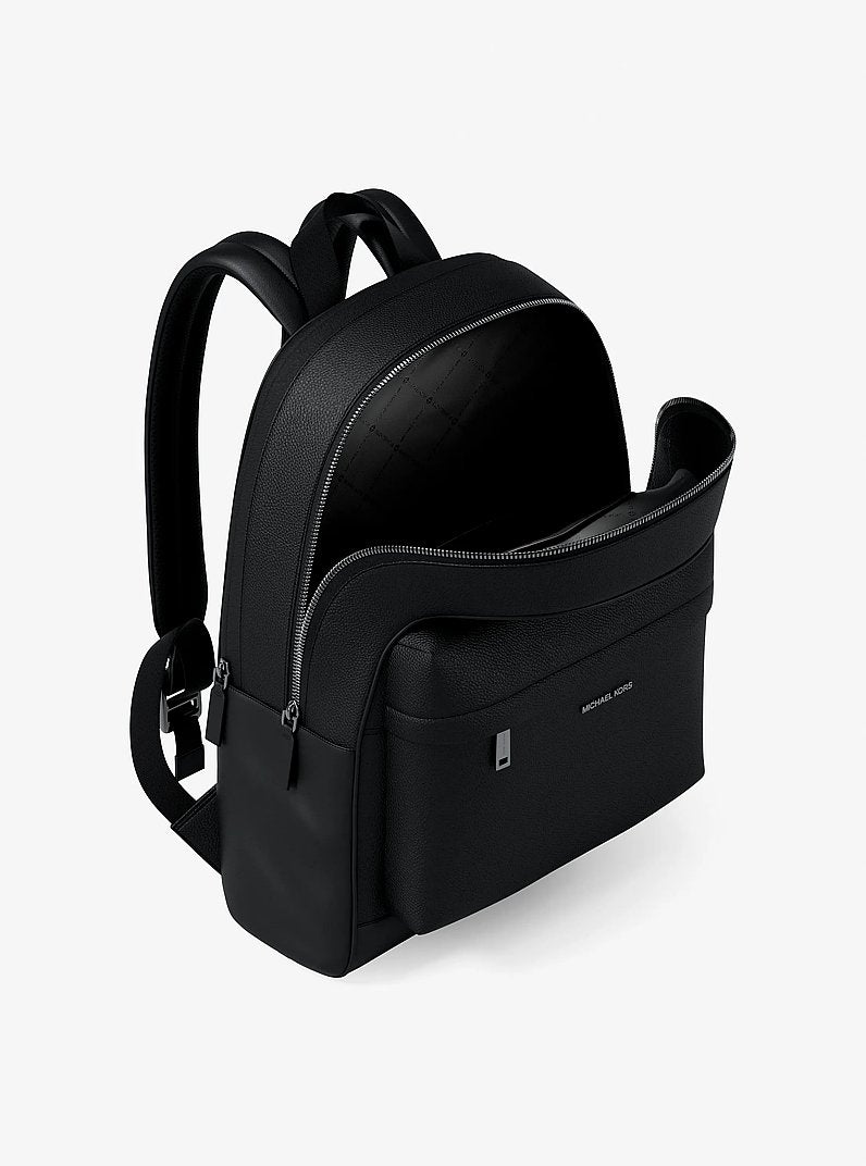 Michael Kors Pacey Leather Backpack Black