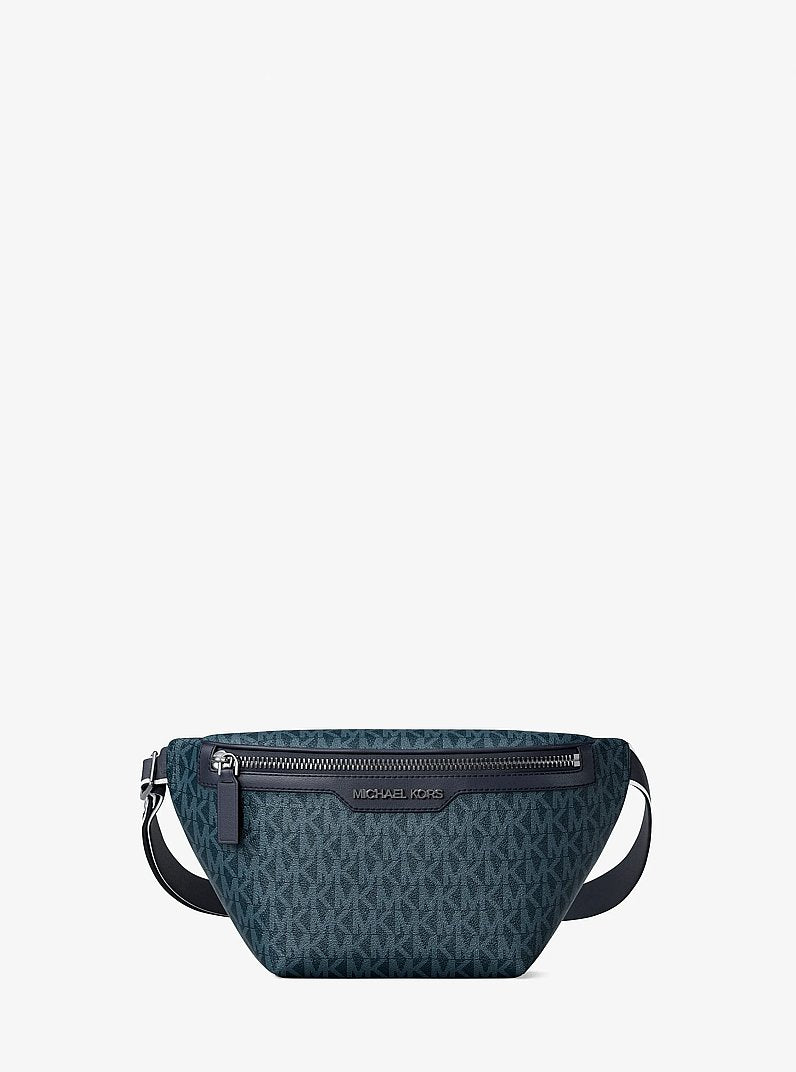 Michael Kors Cooper Mini Logo Belt Bag Admrl-Plblue