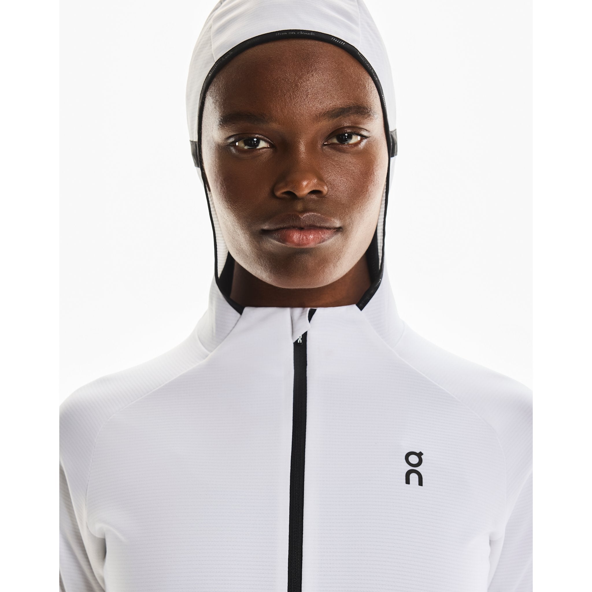On Climate Zip Hoodie White