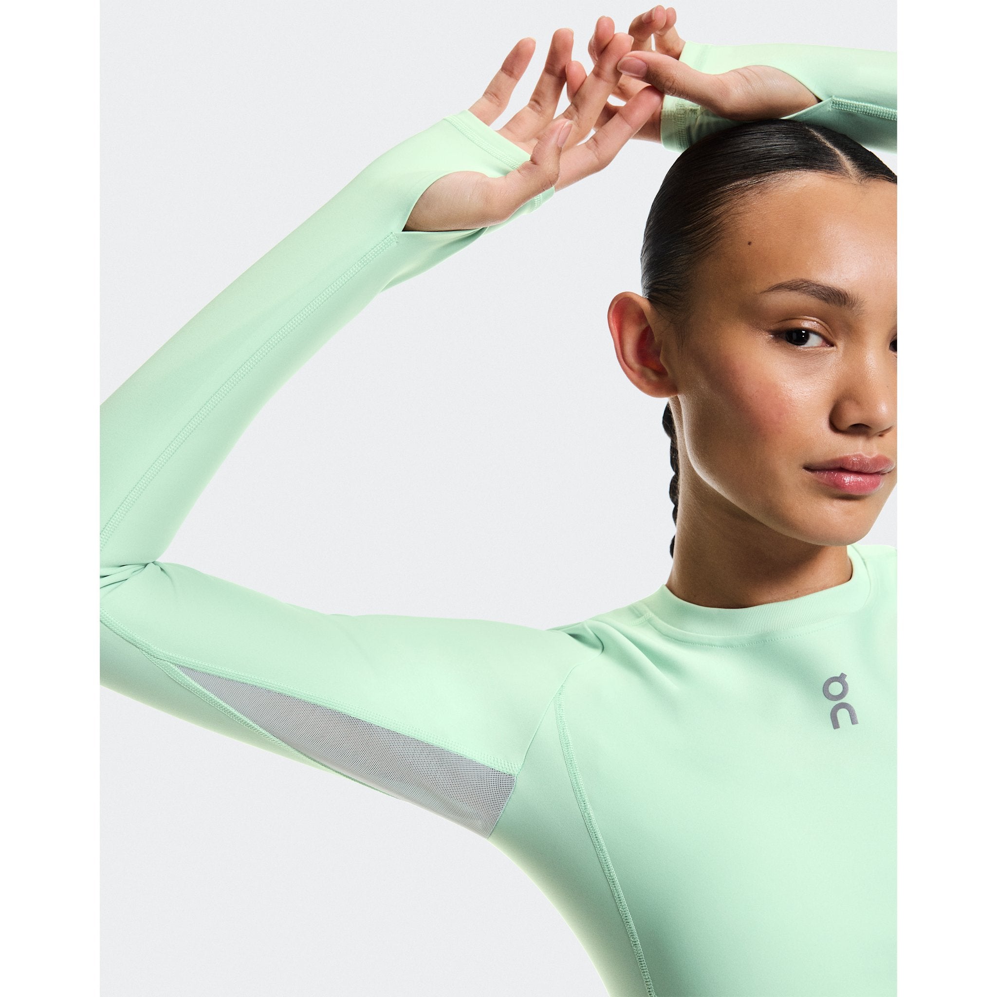 On Train Long Sleeve Crop Creek