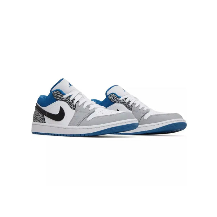 Air Jordan 1 Low 'True Blue / Smoke Grey Marina Blue'