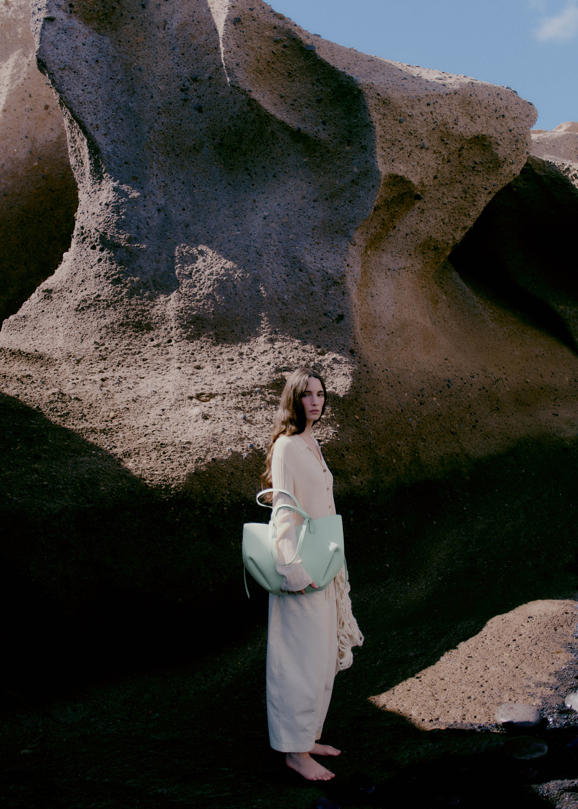 Polene Cyme Textured Sea Foam