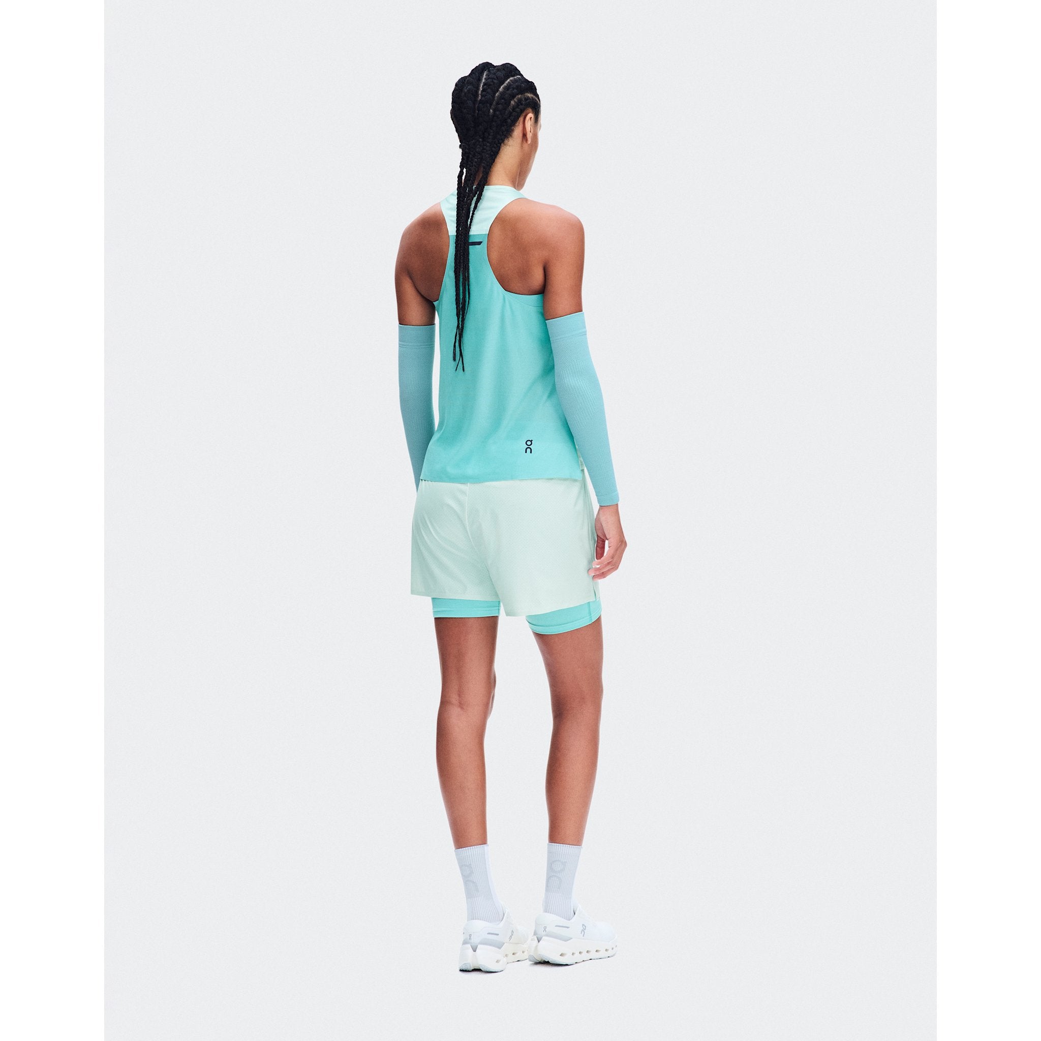 On Performance Tank Flurry | Aquamarine