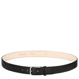 Longchamp Longchamp Business Men's belt Black