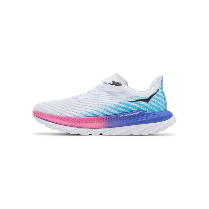Hoka Mach 5 'White Scuba Blue'