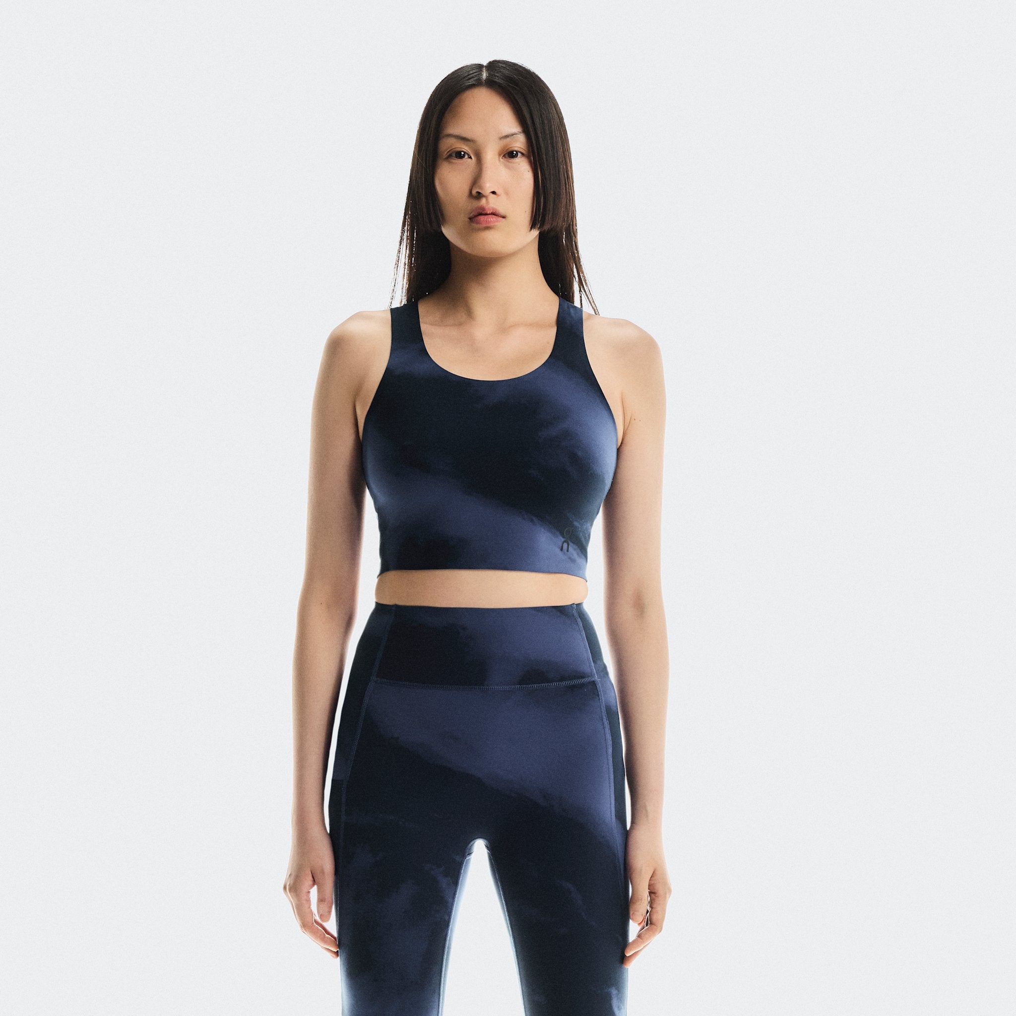 On Studio Open Back Crop Acai | Navy