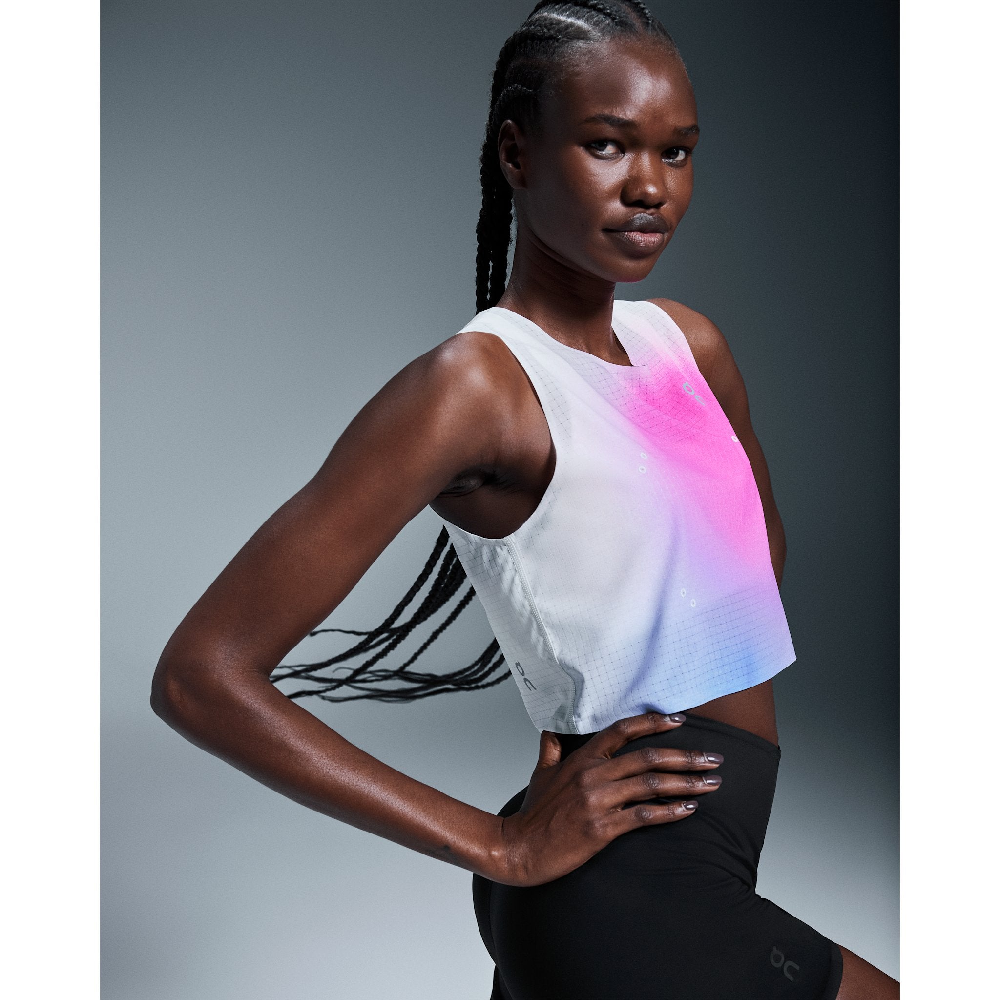 On Pace Tank Undyed | Pink