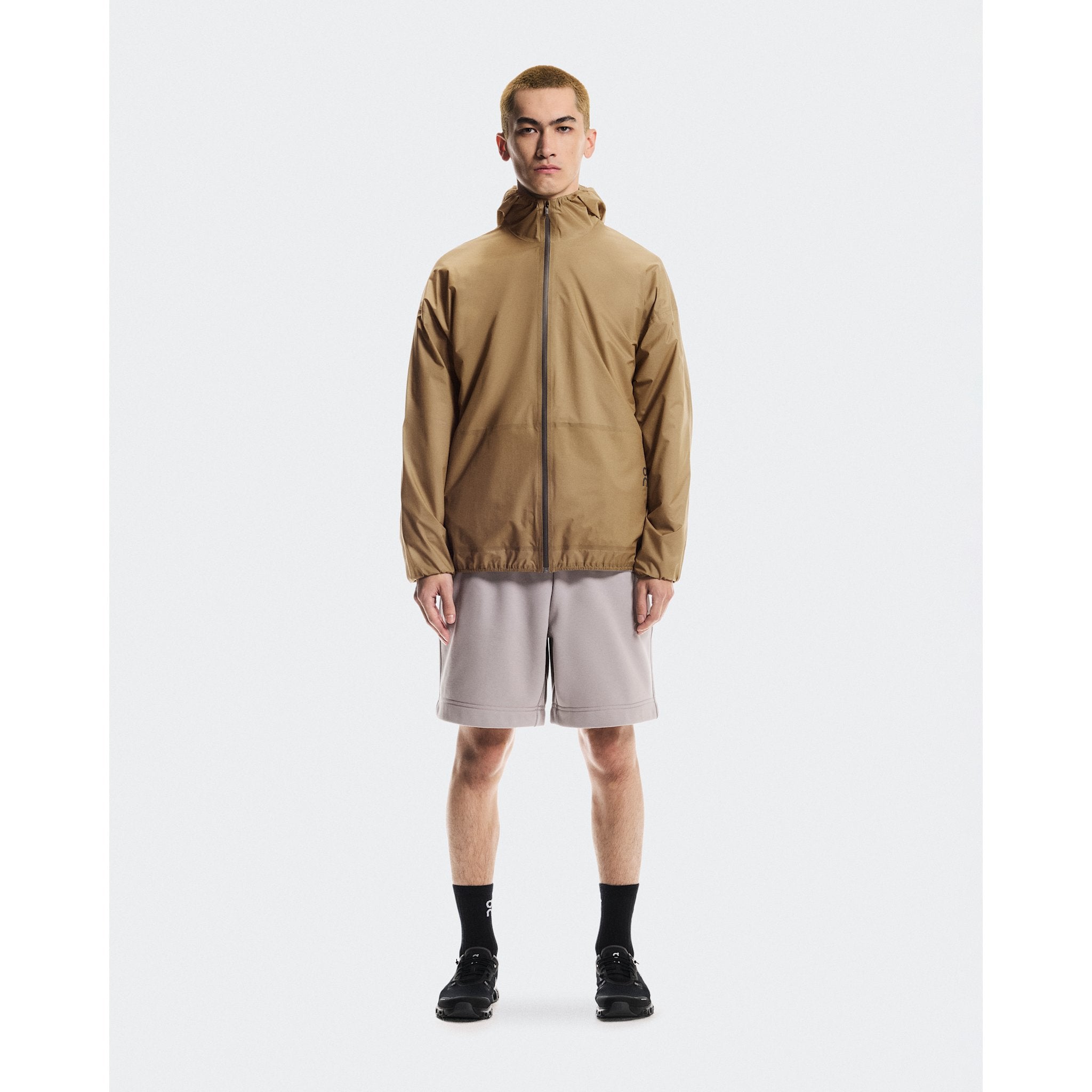 On Explore Lightweight Waterproof Jacket Chai