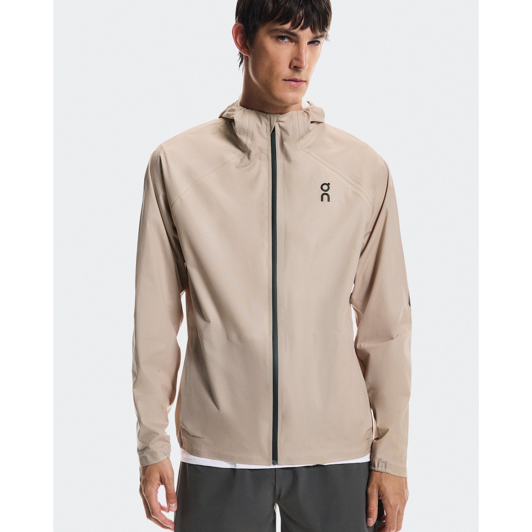 On Performance Jacket Waterproof Desert