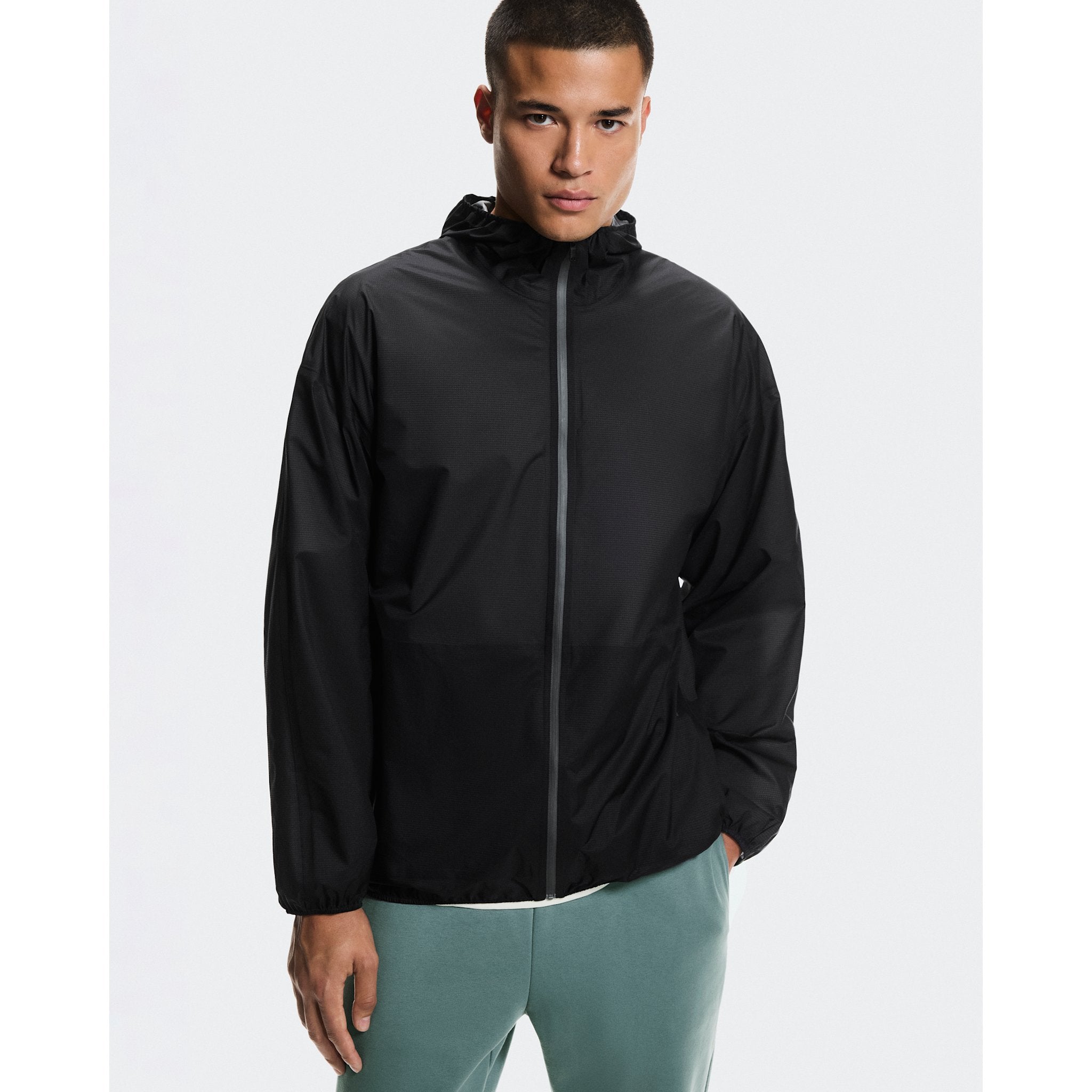 On Explore Lightweight Waterproof Jacket Black