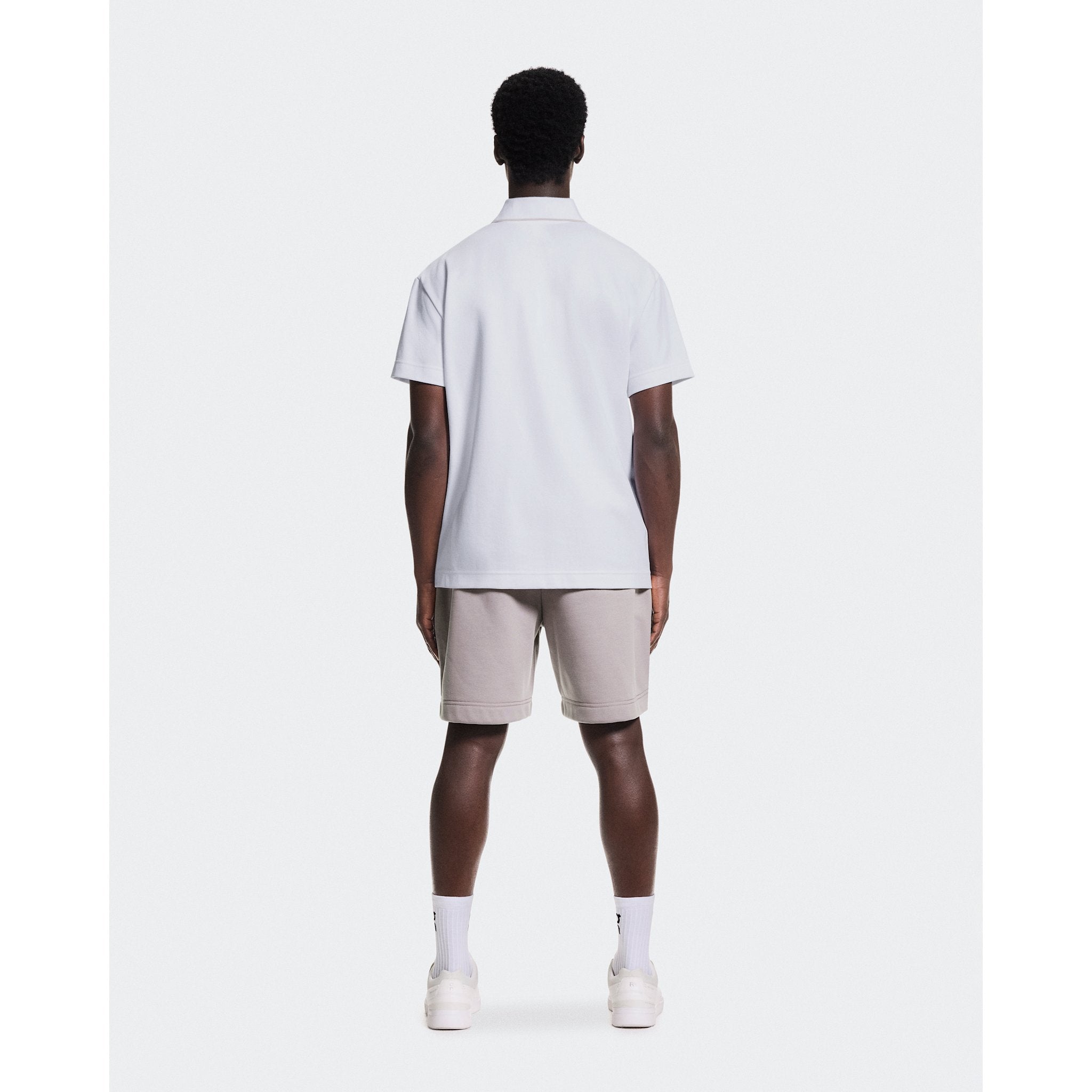 On Courtside Polo White | Sand