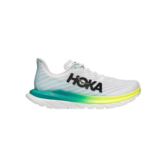Hoka Mach 5 2E Wide 'White Blue Glass'