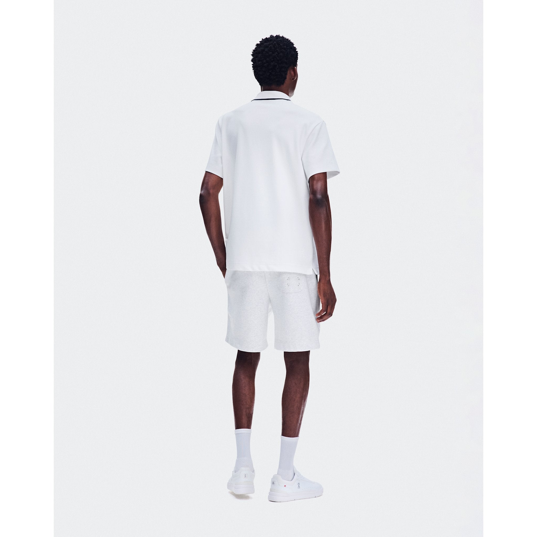 On Courtside Polo All White