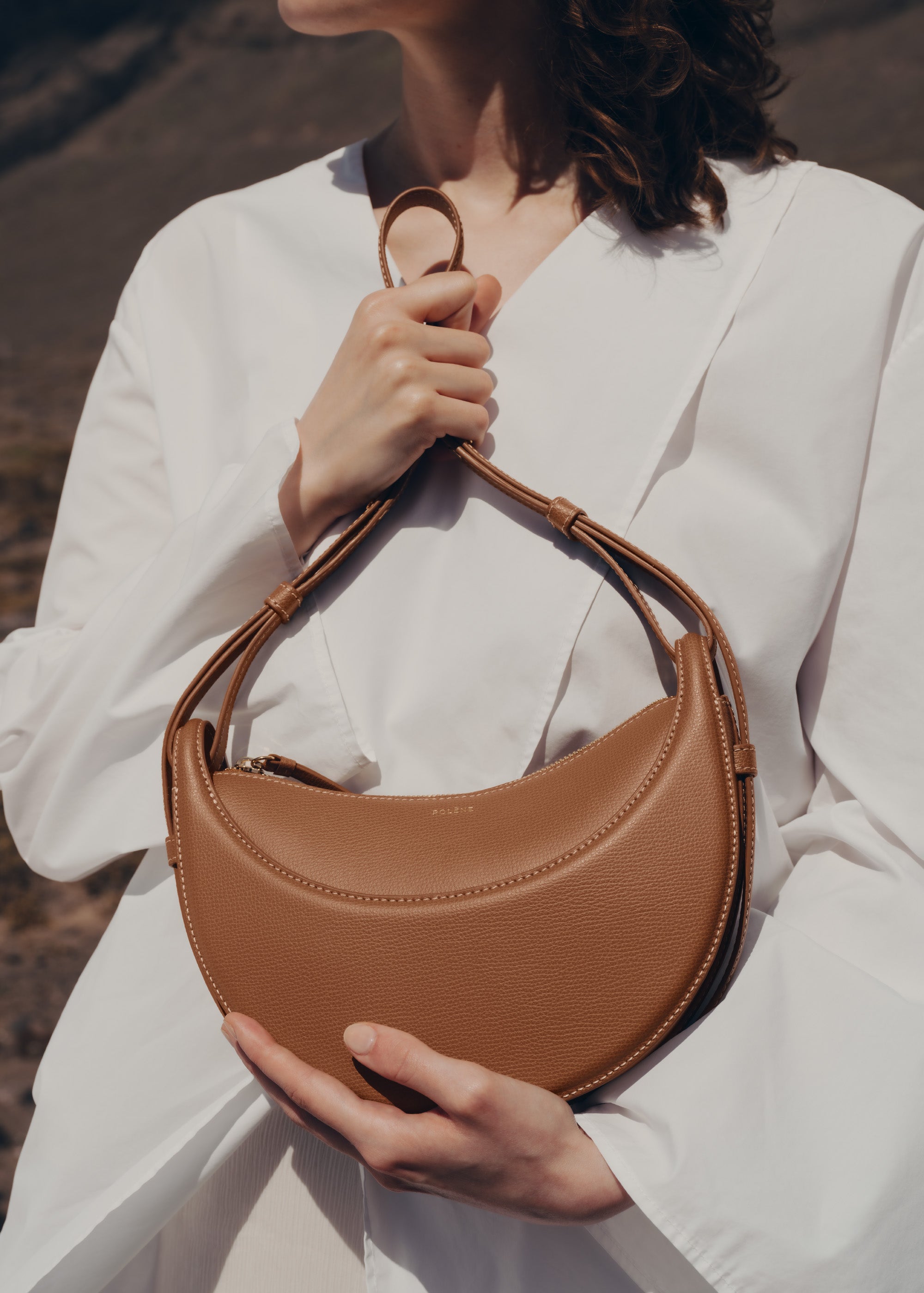 Polene Numero Dix Textured Camel