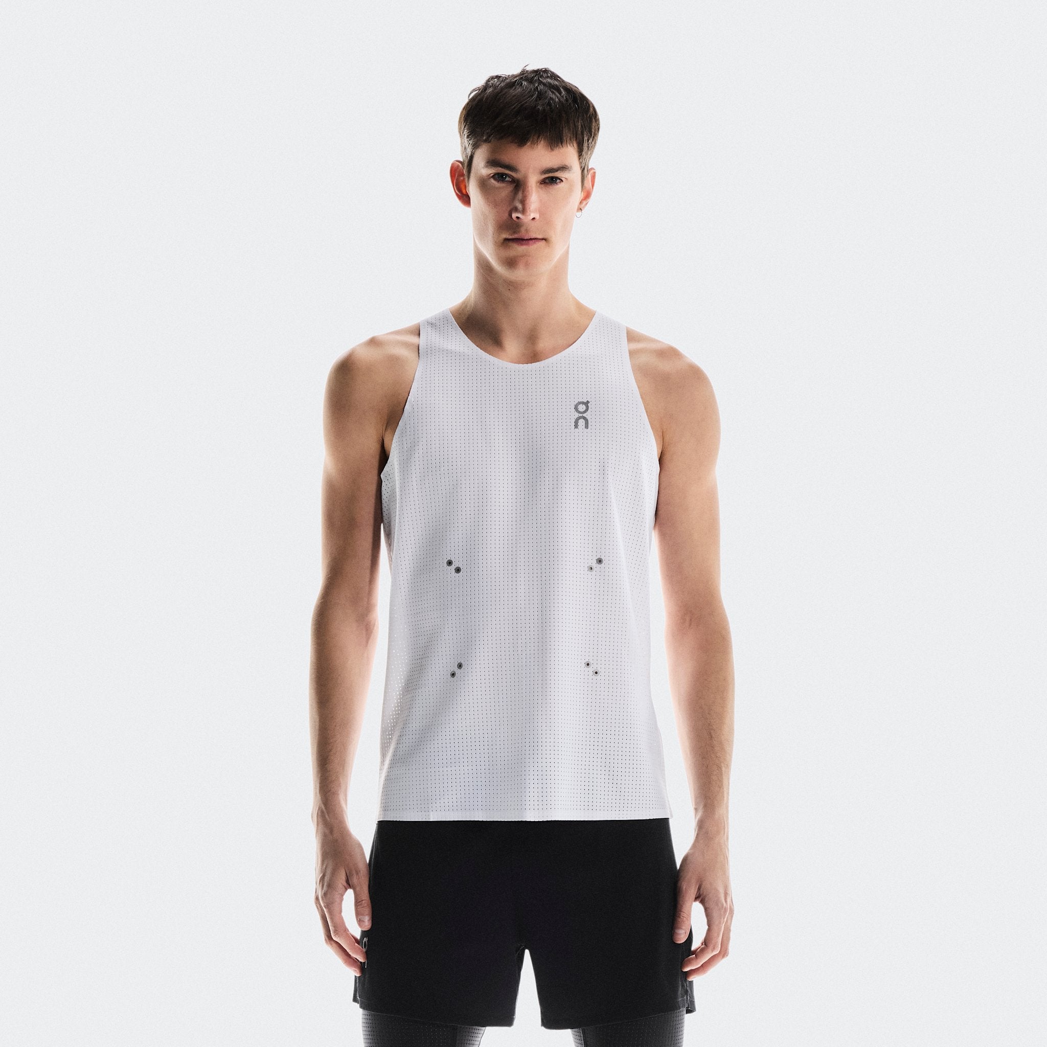 On Pace Tank White